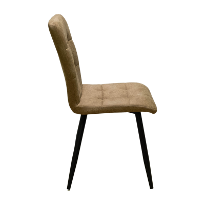 Стул Доби (Каркас (муар черный) тк. коллекции Safari коричневый 021). Фото