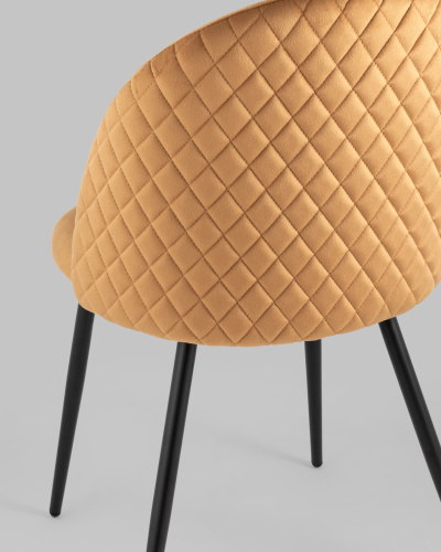 Стул Lilly велюр терракотовый. Фото №8