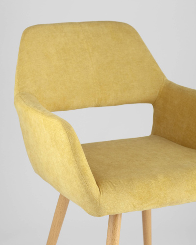 Стул Кромвель желтый. Фото №9