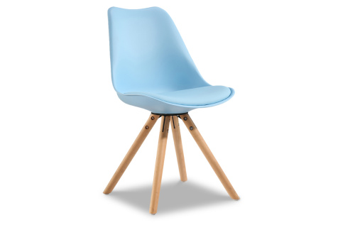 Стул PW072Y голубой. Фото №8