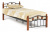 Кровать AT-126 Wood slat base дерево гевея/металл, 90*200 см (Single bed), красный дуб/черный фото Кровать AT-126 Wood slat base дерево гевея/металл, 90*200 см (Single bed), красный дуб/черный. Фото №1