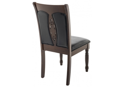 Стул деревянный Gala dirty oak / black фото Стул деревянный Gala dirty oak / black. Фото №3