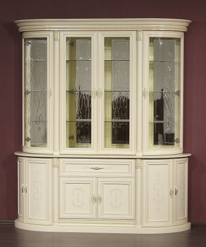 Витрина Милан 1-01 + комод Милан 2-01. Фото №1