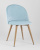 Стул Лион велюр пыльно-голубой. Фото №3