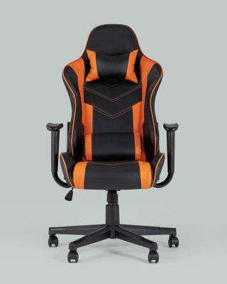 Кресло игровое TopChairs Impala оранжевое. Фото №5