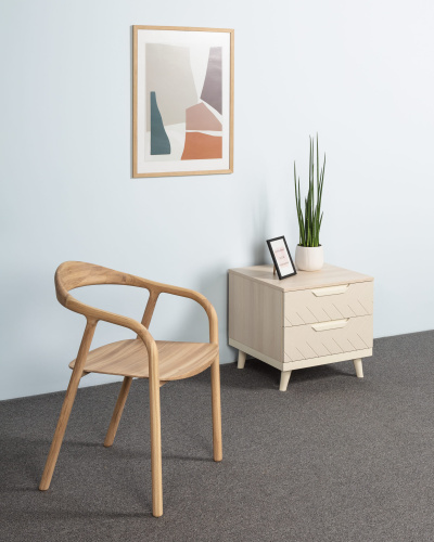 Тумба прикроватная Сканди_Жемчужно-белый. Фото №9