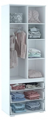 Шкаф платяной Тойс,белый. Фото №3