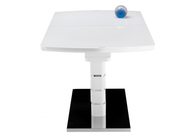 Стол стеклянный Space 140 белый. Фото