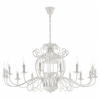 Подвесная люстра Arti Lampadari Amaro Amaro E 1.1.16 W. Фото №2