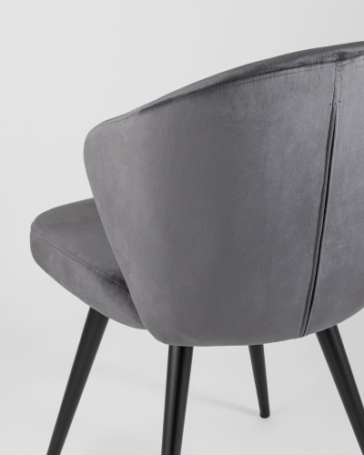 Стул Танго велюр серый. Фото №8
