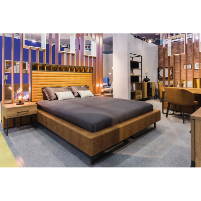 Кровать с ортопедическим основанием и ящиком 1.4 Loft Грейс Браун фото Кровать с ортопедическим основанием и ящиком 1.4 Loft Грейс Браун. Фото №4