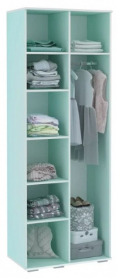 Шкаф платяной Тифани,белый. Фото №3