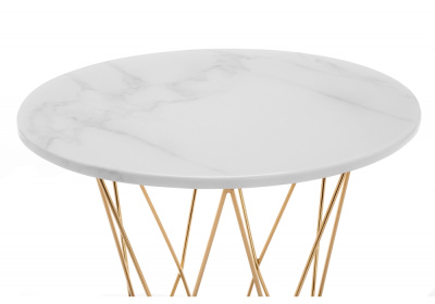 Стол Melan white / gold. Фото