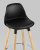Стул барный Мартин черный фото Стул барный Мартин черный. Фото №9