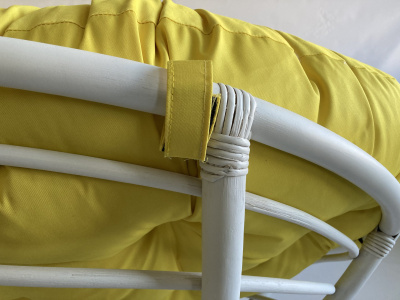 Подушка для кресла Папасан, цвет: желтый. Фото