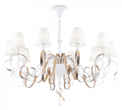 Подвесная люстра Maytoni Intreccio ARM010-10-W. Фото №2