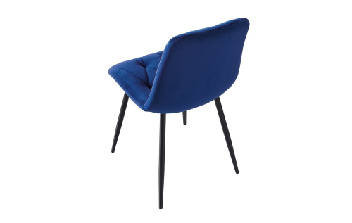 Стул C-1333 синий UF910-19/матовый черный. Фото №8