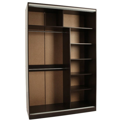 Рио 1-600 Амели (полки справа) венге. Фото №2