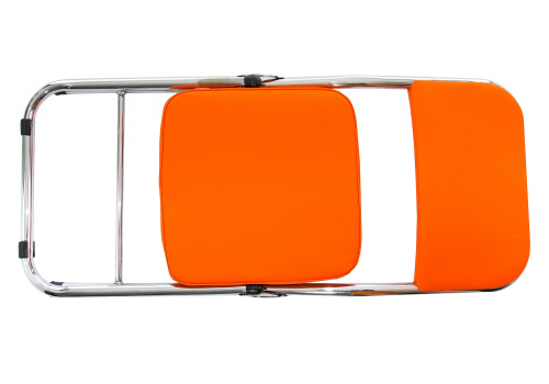 Стул Chair раскладной оранжевый. Фото №6