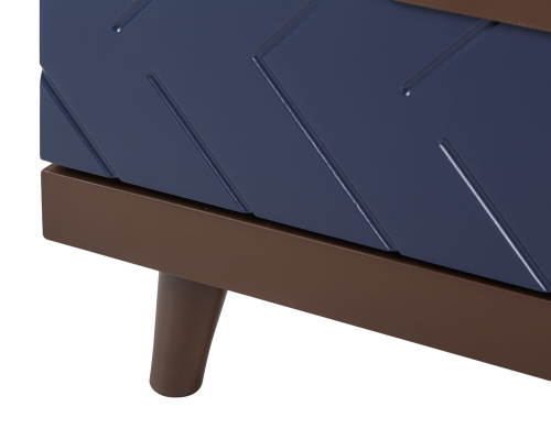 Стул Лоренс велюр синий. Фото №7