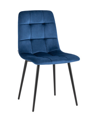 Стул Одди велюр синий. Фото №2