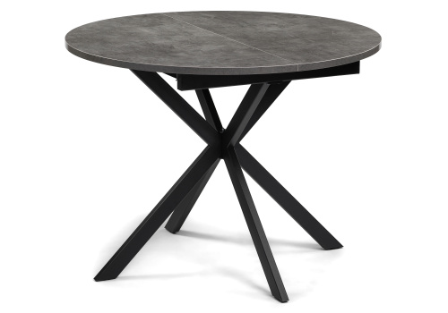 Стол деревянный Сурео 2 камень темный / черный. Фото №2