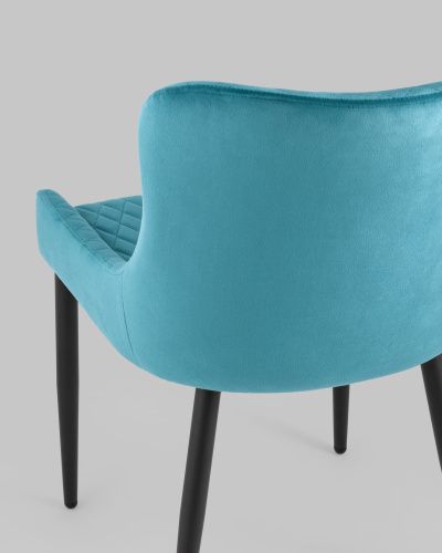 Стул Ститч велюр темно-бирюзовый. Фото №9