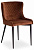 Стул MANTRA (mod. 713) ткань/металл, 49х61х82 см, высота до сидения 49 см, коричневый barkhat 11/черный (поставляется по 4 шт)