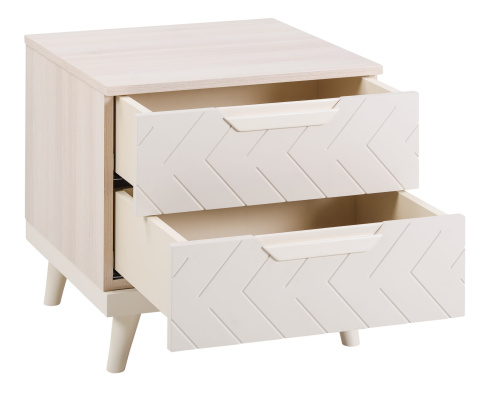 Тумба прикроватная Сканди_Жемчужно-белый. Фото №4