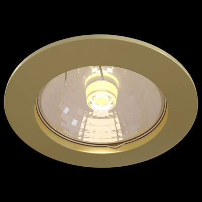 Встраиваемый светильник Maytoni Metal DL009-2-01-G. Фото