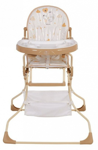 Стул для кормления Polini Kids 252, бежевый. Фото №4